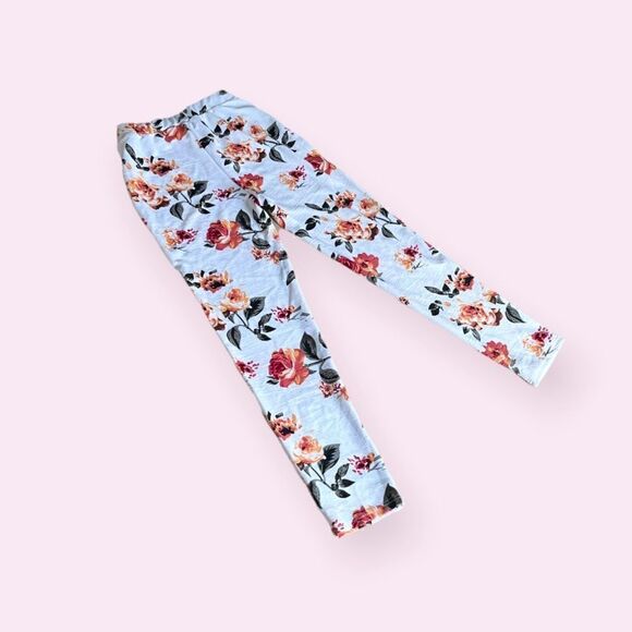 SHEIN White Floral Dress Pants (M) - Picture 3 of 3